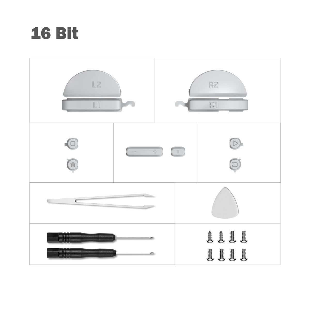 Retroid Pocket Mini V2 カスタムボタン変更済 16bit_f817b83e-1f16-4fae-a4ab-