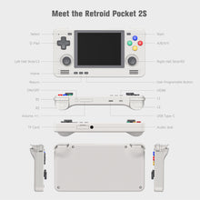 Load image into Gallery viewer, Retroid Pocket 2S Handheld Retro Gaming System
