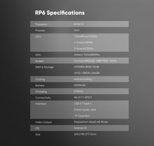 Load image into Gallery viewer, Retroid Pocket 6 Handheld
