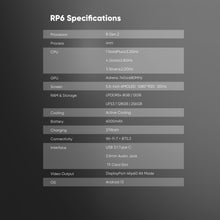 Load image into Gallery viewer, Retroid Pocket 6 Handheld
