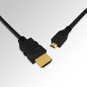 Micro HDMI to HDMI Adapter Cable (Male to Male)