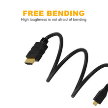 Load image into Gallery viewer, Micro HDMI to HDMI Adapter Cable (Male to Male)
